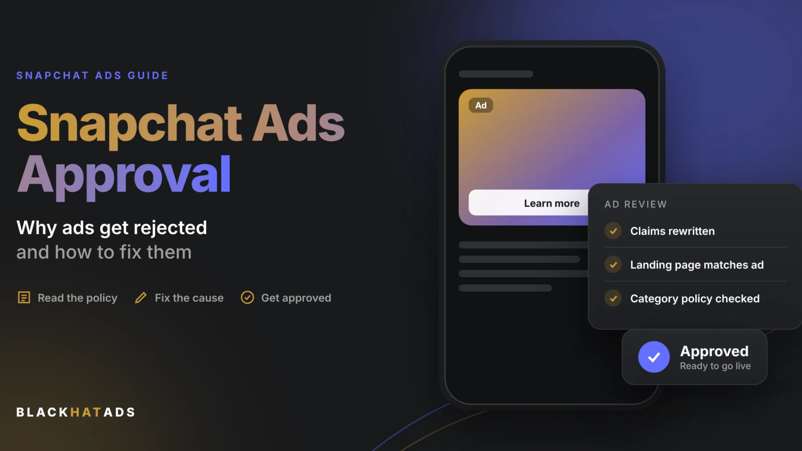 snapchat ads approval - blog